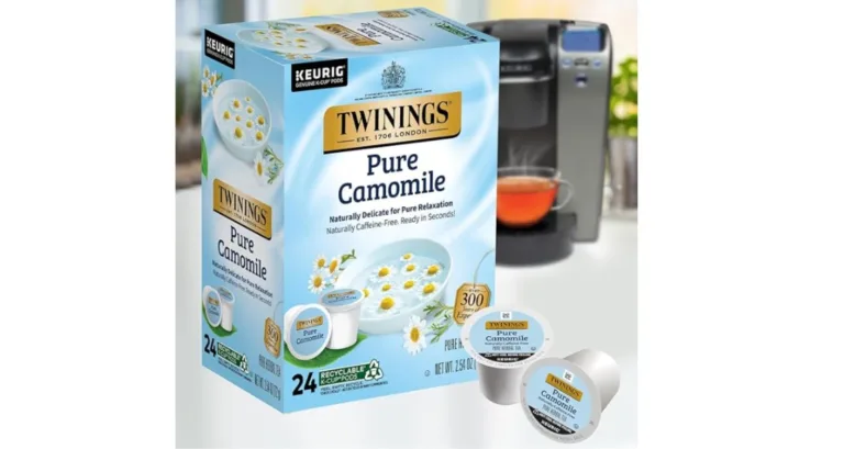 Twinings Pure Camomile Tea is a solid choice. It’s simple, just as you’d expect from a good camomile tea, with no added extras. I reviewed it to find the best brewing time and see how it compares to other camomile teas. So far, Whittard of Chelsea and Teapigs have impressed me with their loose-leaf and pyramid tea options. Here’s how Twinings measures up against them. Twinings Camomile Tea Overview: Izzy's Rating: 4.3 out of 5 Blend: Pure camomile! Flavor: Dark, golden, and very heady camomile with a thick, syrupy mouthfeel I really enjoyed this tea. It’s fresh, rich, and full of flavor. Many herbal teas are either too weak or too strong, with flavors like anise and ginger. But this one is just perfect with every sip. The packaging may be different in the UK and USA, but the tea inside is the same.